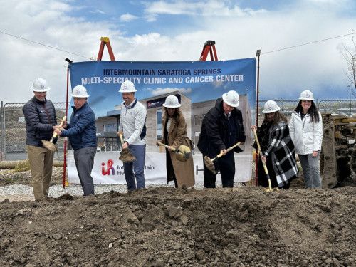 Intermountain Health breaks ground on a new multi-specialty clinic and cancer center