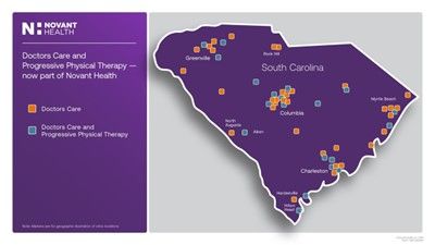 Novant Health expands urgent care and physical therapy network